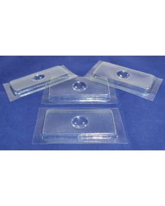United Scientific Supply Plastic Well Slides, Large, Pack Of 10; USS-CSPLG1